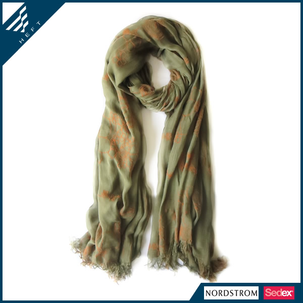 2014新款莫代尔花朵印花围巾